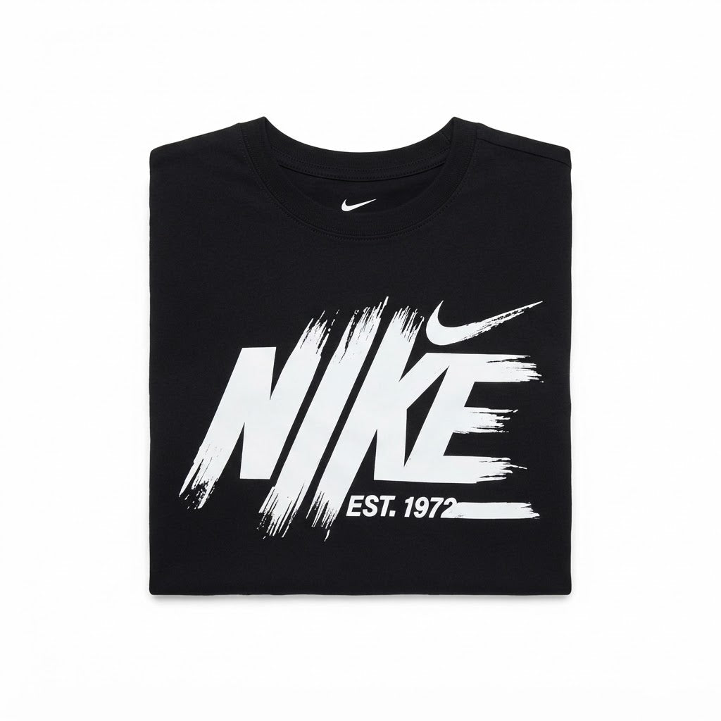 Camiseta Básica  "NIKE  Logo - 100% Algodón