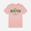 Camiseta Básica Boston Basketball - Rosada 100$ Algodón
