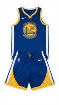 Conjunto Deportivo NBA Golden State Warriors - Stephen Curry #30 (Azul)