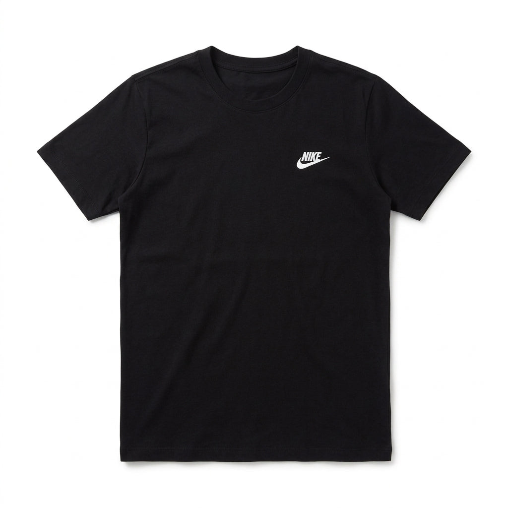 Camiseta Básica Negra Nike – 100% Algodón